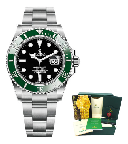 Relogio Rolex Submariner Base Eta A Prova De Água 