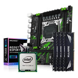 Kit Intel X99 Xeon E5 2680 V4 Machinist Pr9 Com 64gb Ddr4