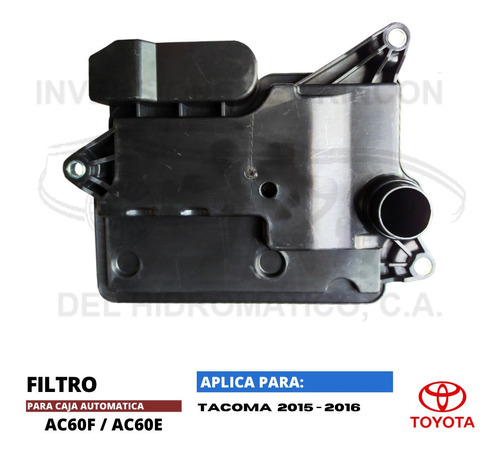 Filtro Caja Ac60f / Ac60e Toyota Tacoma Hiux Fortuner  Foto 2