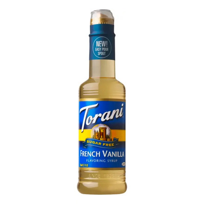 Jarabe Torani French Vanilla Sugar Free 375ml Americano | Envío gratis