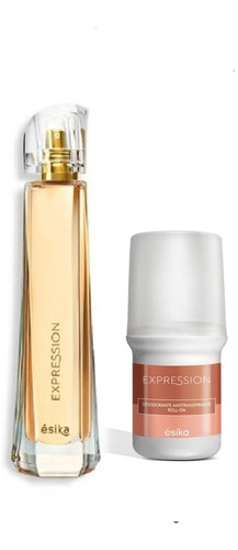 Pack Expression Esika  Perfume +desodorante Roll On