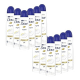 Kit 12 Desodorante Dove Antitranspirante Aero Original 150ml