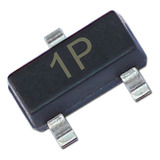 Transistor Smd 1p 2n2222a Sot-23 100 Piezas 