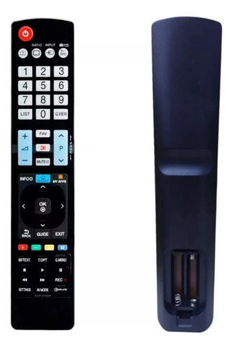 Controle Remoto Tv Compatível Com LG Lcd Led 3d Smart Le7485