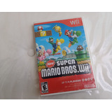 Jogo New Super Mario Bros Wii Original Com Defeito 
