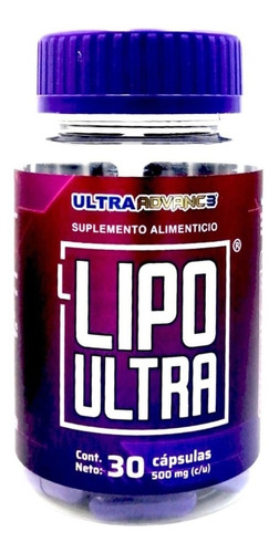 Lipo Ultra D Ultra Adavanc3 30 Cap Perdida Y Control De Peso Sabor Sin Sabor