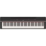 Piano Yamaha Digital P-121 73 Teclas Com Usb Bivolt Preto