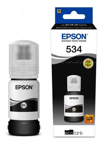 Botella Tinta Epson 534 Negro Original T534120 M1120 M2170