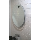 Espejo Redondo Circular Diámetro 60cm Biselado Transparente