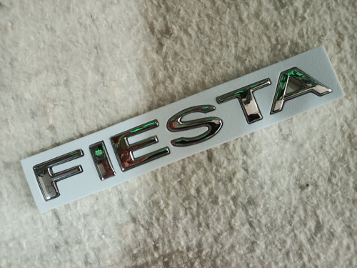 Emblema Palabra Fiesta Tipo Original  Foto 3