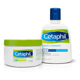 Combo Cetaphil Crema Hidratante + Loción Limpiadora