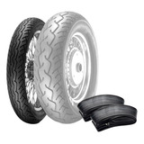 Kit Pirelli 120/90-17 Mt66route +camara Hfk Reforzada . Pire