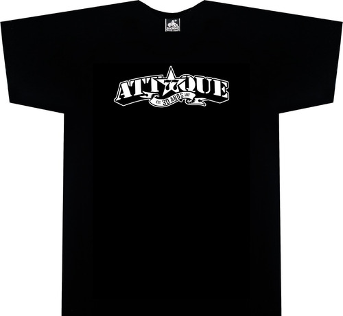 Camiseta Attaque 77 Punk Rock Metal Tv Tienda Urbanoz