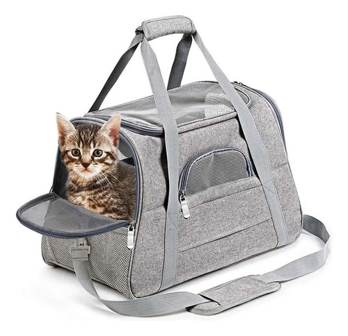 Bolsa Mala De Luxo Transporte Pet Cães E Gatos Avião Até 8kg