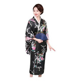 Kimono Tradicional Japonés For Mujer.