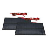2 Mini Paneles Solares Para Energia Solar, Kit De Mini Panel