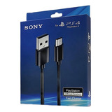 Cable Carga Joystick Sony Playstation 4 Ps4 Play4 Caja 