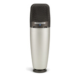 Microfono Samson C03 Condenser Multipatrón