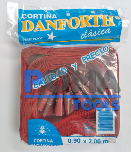 Cortina Tiras Plasticas 0,90x2,00 Mts Almacen Anti Mosca Prf