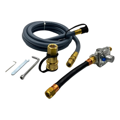 Kit De Conversión De Regulador Y Manguera De Gas Natural | Envío gratis