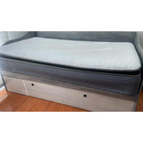 Cama Individual Doble/ Cama Nido/ Cama Canguro Gris