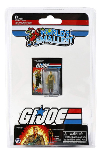 World's Smallest G.i. Joe Duke