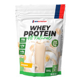 Whey Protein Concentrado All Natural Em Sachê De 900g Newnutrition Alta Concentração De Proteína Sabor Banana