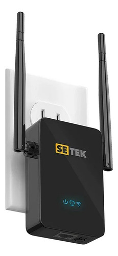 Extensor Señal Wifi Setek Doble Antena Puerto Ethernet 2.4gz
