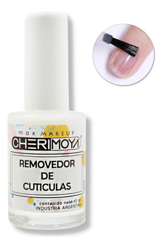 Esmalte Removedor De Cutícula Cherimoya 10ml Uñas Esculpidas