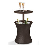 Keter 75gal Cool Bar Rattan Style Patio Al Aire Libre Piscin