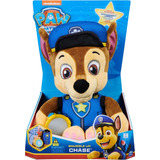 Paw Patrol Snuggle Up Peluche Chase Con Sonido Y Linterna