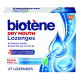 Biotene, Pastillas De Boca Seca, Menta Refrescante, 27 Unida