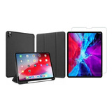 Forro + Vidrio Soporte Para Lapiz Para iPad Pro 11 Año 2022