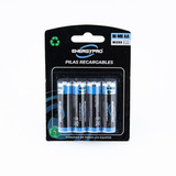 Blister 4 Pilas Aa Recargables Energypro + 1000 Recargas !