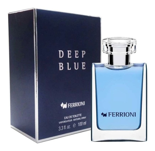 Perfume Deep Blue  Ferrioni  Hombre Edt 100ml