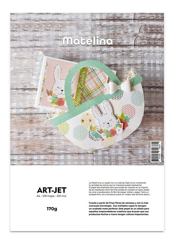 Matelina - Simple Faz - Art Jet® - 100 Hojas - A4 - 170gr