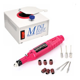 Torno Drill Uñas Pedicuria Manicuria + Esterilizador