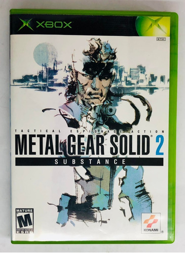 Metal Gear Solid 2: Substance Xbox 2002 Rtrmx Vj