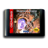 Cartucho De Megadrive Novo Dungeons E Dragons Salvando