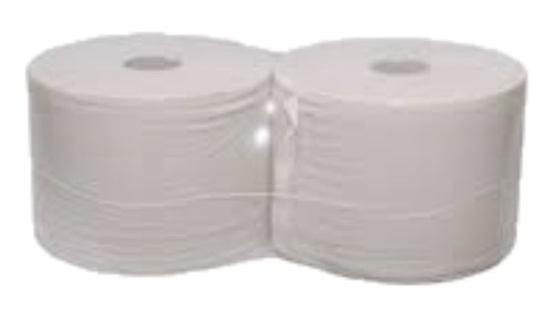 Bobina Rollo Toalla Papel 20cm X 400m 5 Pack X 2 Unid Blanco