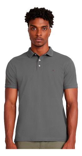 Camisa Polo Aramis Detail Ve24 Grafite Masculino