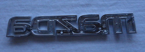 Emblema Mazda Mide 14.5 X 3.6 Cms Original Foto 5