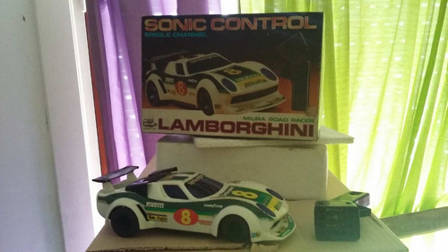 Auto Sonic Modelo Sc-822 Lamborghini Made In Hong Kong 