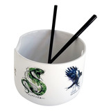 Harry Potter Ramen Bowl Y Palillos House Crests Slytherin Hu