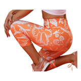 Calza Capri Deportiva Lycra Mujer Ladyfit Nature