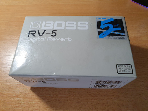 Boss Rv-5 Digital Reverb By Roland