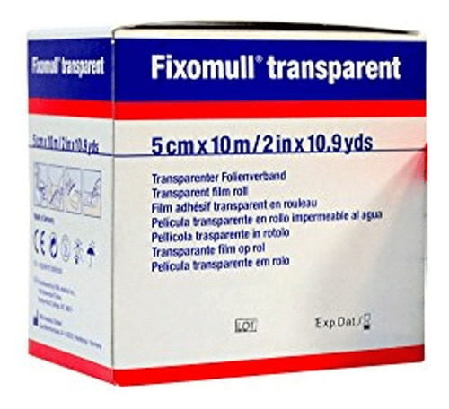 Esparadrapo Fixomull Transparente 5 Cm X 10 Mts ® Bsn