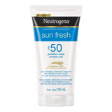 Protetor Solar Neutrogena Sun Fresh Fps 50 120ml