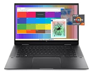 Laptop Hp Envy X360 15 Ryzen 7 8gb Ram 512gb Ssd