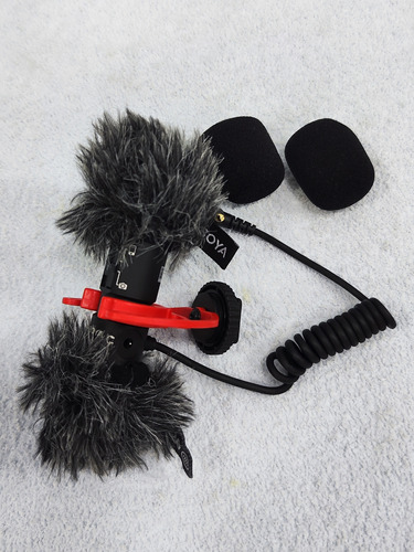 Microfone Direcional Boya By-mm1 Pro Duplo Capsule Usado